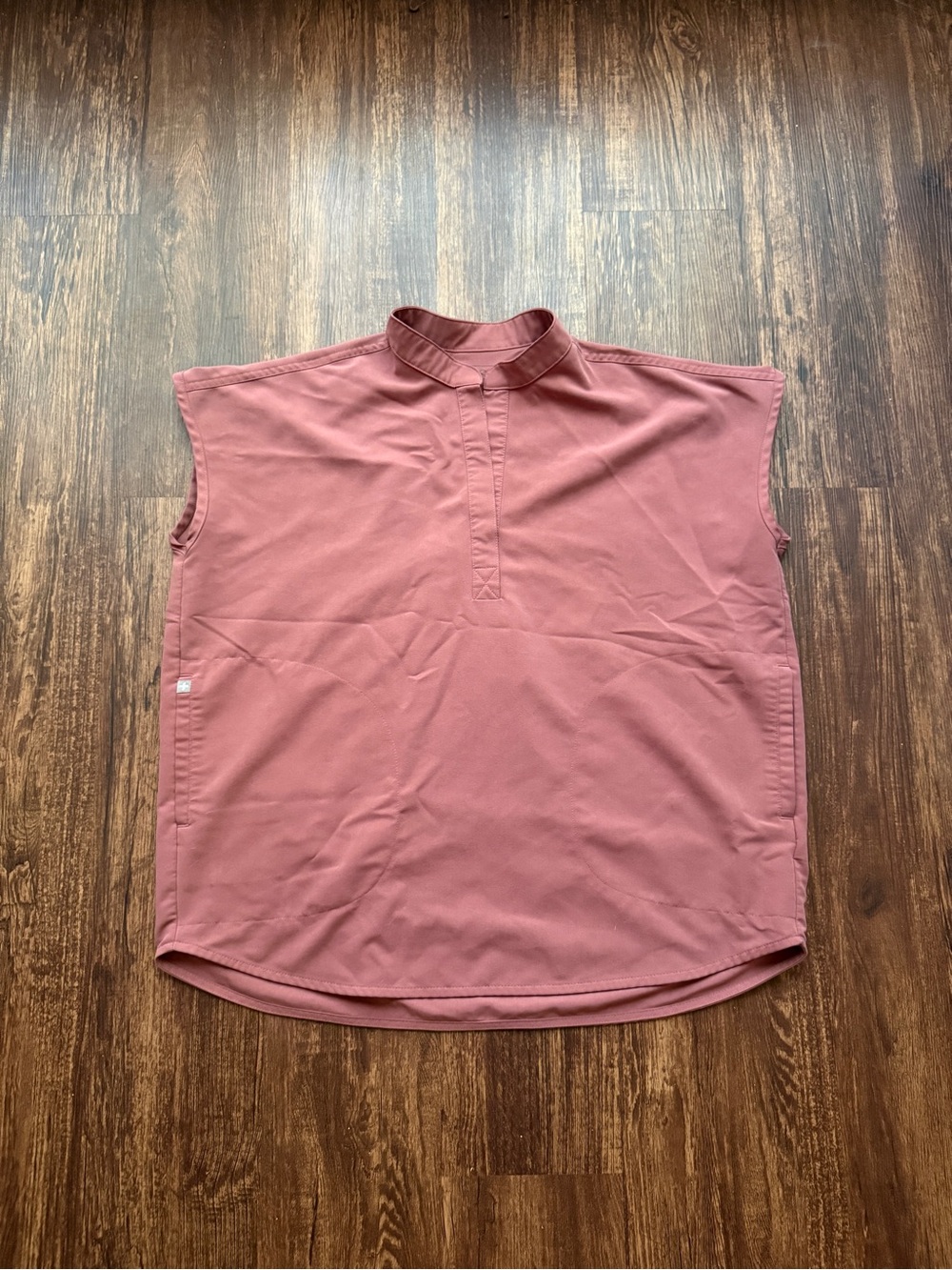 FIGS Women’s Mauve Pink Rafaela Oversized Scrub Top - Size S Nursecore Hospital